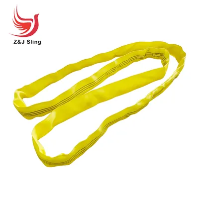 Heavy Duty Polyester Endless Lifting Round Sling Lifting Sling