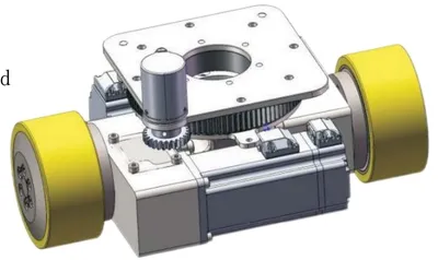 Differential Drive Assembly of Automated Guided Vehicle-130series