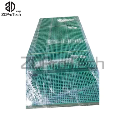Low Maintenance Costs Wear-Resistanting Pultruded and Molded FRP Vinyl Ester Grating for Walkways