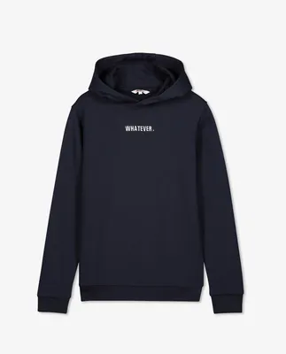 Black Hoodie with Lettering