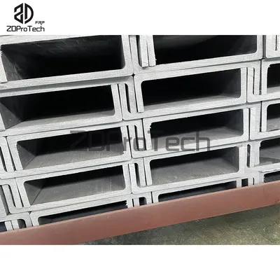 Competitive Quality and Price FRP C Channel Beam Fiberglass U Beam for Stairs.