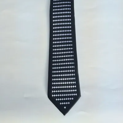 Royal Blue Colour Men's Fashion Company Polyster Skinny Neckties