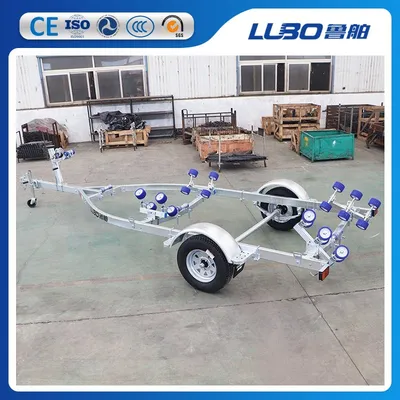 5.66m Rib580r Boat Trailer for Rubber Boat Rib Boat Sailboat Trailer Catamaran Trailer Bass Boat Trailer