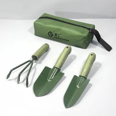 Complete 4-Piece Planting Tool Kit for Home Gardens