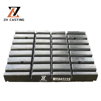 Jaw Plate N11942233 400.0488 504-003-022 814390552600 for Mining Crusher Wear Parts