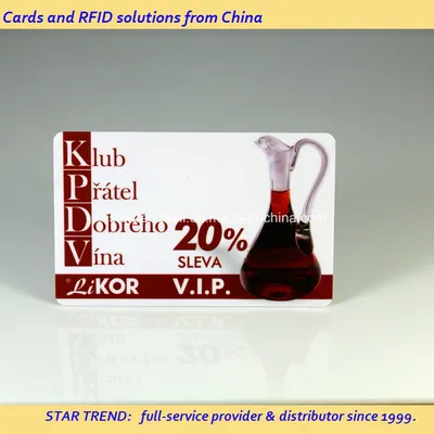 Full Colors PVC Magnetic Stripe Card for Discount Card