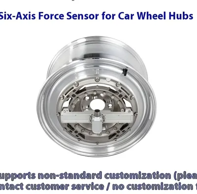 Factory Price Accurate Anti-Corrosion High Bending Resistance 6 Component Wheel Transducer