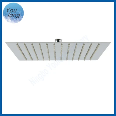 Big Stainless Steel 201 30cm Overhead Shower Head 12 Inch Ss Square Shower