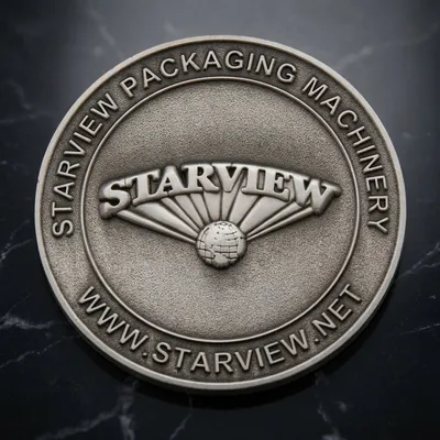 Personalized Challenge Souvenir Coin Maker Custom Logo Metal Souvenir Coin Zinc Alloy UV Printing Antiqued Challenge Coin