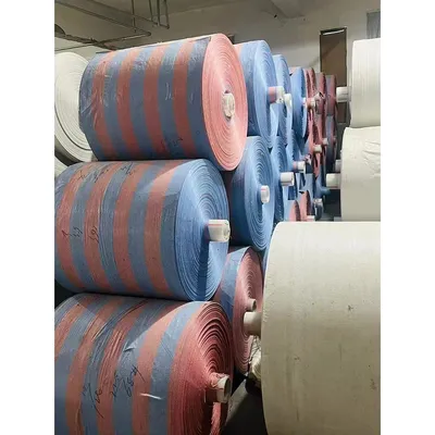 Anti-Static Coating Customized Weave PP Polypropylene Woven Fabric Rolls for Cement