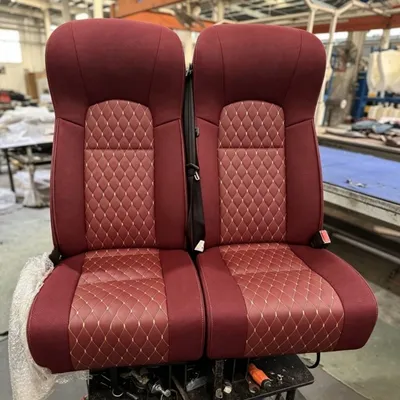 Quality Assurance Integrated Flame Retardant Sponge Material Breathable Custom Passenger Seat for Tourist Coach Cabin