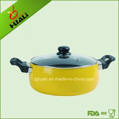 22cm Pop Home Aluminum Non-Stick Saucepan