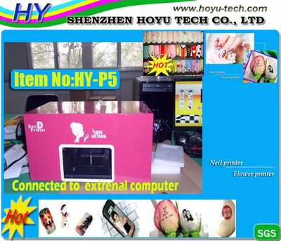Digital Nail Printers, Nail Paint, Flower Printers with CE Certificate (HY-NP2)