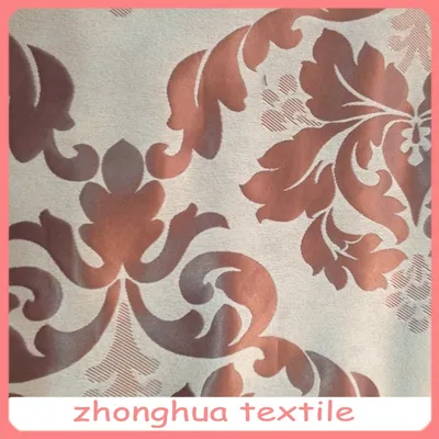 China Polyester Pattern Blackout Curtain Fabric