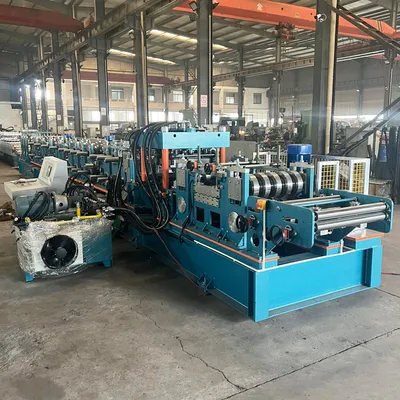 High Precision Steel Frame&Purlin Machines CZ Purlin Section Cold Roll Forming Machine
