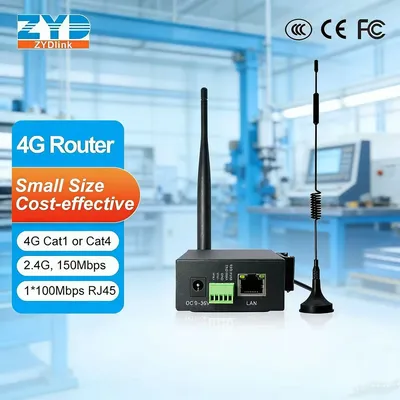 Waterproof Outdoor Industrial 4G LTE Router for Harsh Outdoor Environment