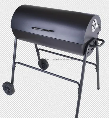 Outdoor Charcoal Barrel BBQ Grill Barbecue Grill Portable BBQ
