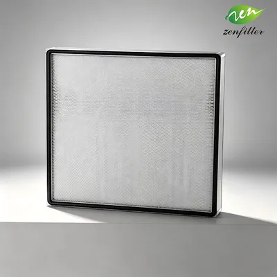 Moisture Proof Mini Pleat HEPA Filter for High Humidity Clean Working Environment