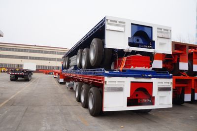 Three-Axle 40' Flatbed Semi-Trailer Cimc
