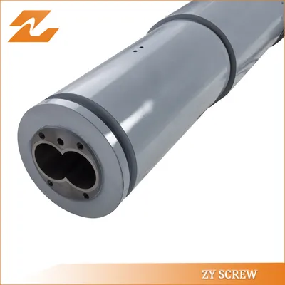 Parallel Twin Screw Barrel Double Screw Barrel for PVC Pelletizing