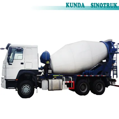 Sinotruck HOWO 12 Cubic Meters Concrete Mixer Truck Self Loading Concrete Mixer Truck