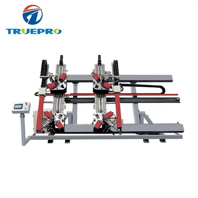 Aluminium Window Door Making Automatic CNC Four Corner Crimping Machine