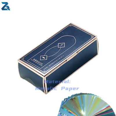 Premium Waterproof Cardboard Paper with Custom Holographic Finish