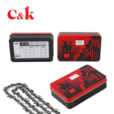 High Quality 325 058 1.5mm 76e Double Cutter Chainsaw Chain with Full/Semi Chisel