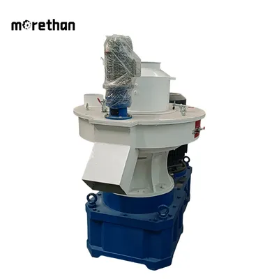 Ring Die 4-12mm 0.5-1t/H 55kw Biomass Pelletizer Rice Husk Pellet Production Line Corn Stalk Pelletizing Machine Pellet Making Machine Biomass Pellet Machine