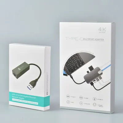 Charger and Data Cable and Other Electronis Product Packing Box