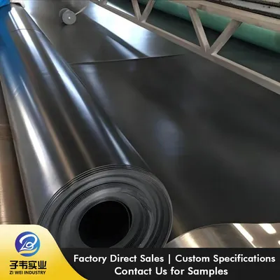 ODM Industrial Grade HDPE Geomembrane Liner Landfill Mining Tailings Dam Environmental Engineering