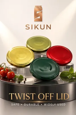 Food Grade 63# Twist-off Cap for Glass Jar Packing