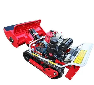 Smart Remote-Controlled Gasoline and Diesel Robot Lawn Mower