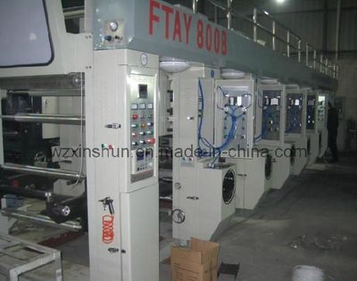 Six Color Rotogravure Printing Machine