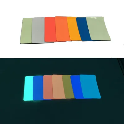 Colorful Luminous Photoluminescent Luminescent Glow in The Dark Vinyl