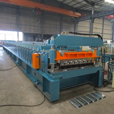 Lifetime Service Metal Colored/Color Aluminum Galvanized Coils Trapezoidal Corrugated Iron Floor Deck Sheet Profile Cold Roll Forming Machine Price