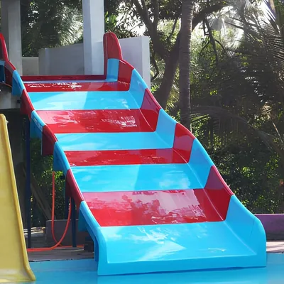 Open Fiberglass Water Wide Slide for Resort Hotel Swimming Pool Area