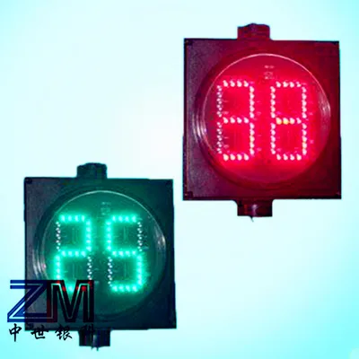 Two Digits Red & Green LED Countdown Meter / Digital Countdown Timer