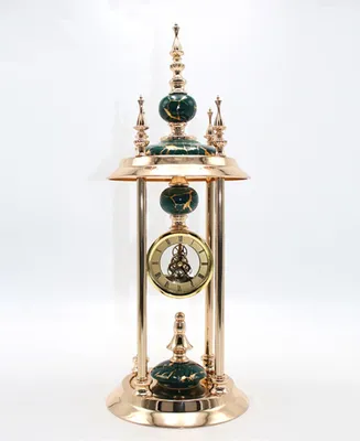 China Custom Logo Desk Clock Multi-Functional Metal Clock for Decoration