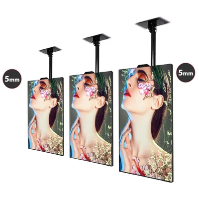 3000 Nits High Luminance 43 Inch Window Facing LCD Display Shopping Mall Window Signage