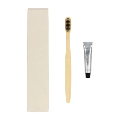 Eco Friendly Hotel Dental Kit Adullt Disposable Toothbrush with Soft Bristle