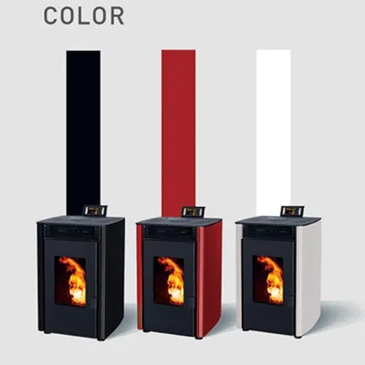 Three Colors Biomass Pellet Burning Smokeless with Remote Control