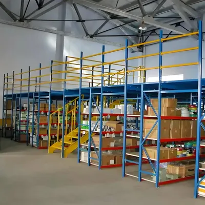 Mezzanine Rack with Sturdy Frame Storage Racking Pallet Racking
