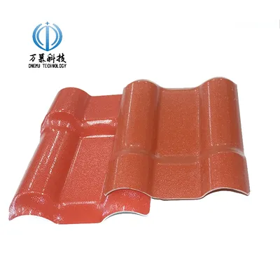 High Impact Resistant Resin Roofing Tiles Heat Insulation 1050mm Spanish Roof Tiles