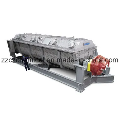 New Type Hollow Paddle Dryer for Industrial Sludge