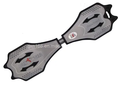 Caster Board, Two-Wheel Skateboard, Bat-Like Skateboard Xal (2HB-05) 1