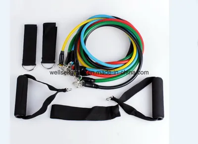 Hot Sales Stackable Resistance Band Set Latex Sport Pull Rope (CPBB-002)