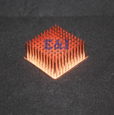 China Factory Customize Super Precision Forged Copper Heat Sink