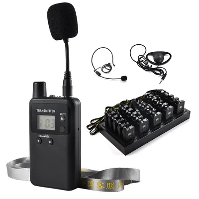 Wireless Whisper Tour Guide System for Factory Tourism Visit Conference High Cost-Performance
