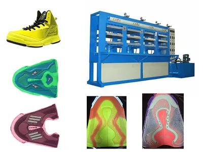 Zt Factory Price Sneakers Cover Making Machine for Kpu Material